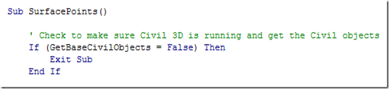 Civil 3D Reminders: How to Create Civil 3D Points for Each TIN Vertex - VBA